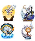 One Piece Petitrama PVC Mini-Statue Logbox Re Birth Gear Fifth Special Set 9 cm