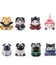 Naruto Shippuden Mega Cat Project Sammelfiguren 3 cm Nyaruto! Ver. Break out! Fourth Great Ninja War Sortiment (8)