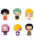 One Piece Chokorin Mascot Series Sammelfiguren 6er-Pack Egghead Ver. 5 cm