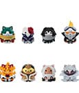 My Hero Academia Mega Cat Project Minifiguren Heroaca Cats No.01 3 cm Blind Box Sortiment (8) (Repeat)