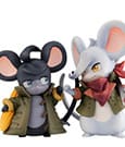 Mobile Suit Gundam Iron-Blooded Orphans PVC Statuen 2er-Pack Orphanchu of Block 3 Mikatsuki & Orga 10th Anniversary 12 cm