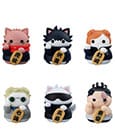 Jujutsu Kaisen Mega Cat Project Sammelfiguren Fortune Cats 7 cm Sortiment (6)