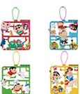 Crayon Shin-chan Plat Collection Anhänger Sortiment (4)