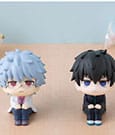 3-Z Ginpachi Sensei Look Up PVC Statue Ginpachi Sakata & Toshiro Hijikata Set (with gift) 11 cm