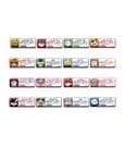 One Piece Mega Cat Project Metallabzeichen NyanPieceNyan! Name Collection 8 cm Blind Box Display (16) (Repeat)