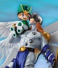 Digimon Adventure G.E.M. Series PVC-Figur Angemon & Takeru Takaishi 22 cm (Repeat)