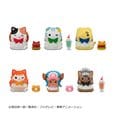One Piece Mega Cat Project Minifiguren NyanPieceNyan! Diner! 3 cm Blind Box Display (6)
