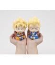 Dragon Ball DAIMA Look Up PVC Figuren 2er-Pack Super Saiyan Son Goku (mini) & Super Saiyan Vegeta (mini) 11 cm (with gift)