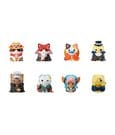 One Piece Mega Cat Project Minifiguren NyanPieceNyan! I'm gonna be king of Paw-rates!! Blind Box Sortiment (8) (Repeat)