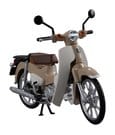 Honda Kaitanics Plastic Model Kit Super Cub 110 Virgin Beige