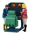 Mobile Suit Gundam G.M.G. Collection EX Diorama White Base Bridge Radio Operator Desk Set 10 cm (with gift)