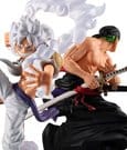 One Piece Wallstar PVC Figuren 2er-Pack Monkey D. Ruffy Gear Fifth & Roronoa Zoro (with gift) 10 cm