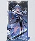 Honkai: Star Rail Light Cone Acryl Ornament mit Glitzer: Jingliu I shall be my own Sowrd 15 cm