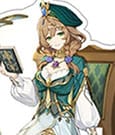 Genshin Impact Teyvat Style Series Acryl Diorama Lisa: A Sobriquet Under Shade 15 cm