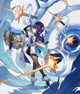 Honkai: Star Rail Acryl Figur Pela 19 cm