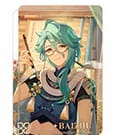 Genshin Impact Acryl Ornament mit Glitzer: Baizhu 10 cm