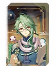 Genshin Impact Acryl Ornament mit Glitzer: Baizhu 8,5 cm