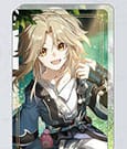 Honkai: Star Rail Light Cone Acryl Ornament mit Glitzer: River Flow In Spring 9 cm
