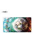 Genshin Impact Mousepad Void Drumming, Fire Rising High 70 x 40 cm