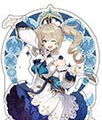 Genshin Impact Mondstadt Theme Series Character Acryl Figur Barbara 14 cm