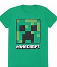 Minecraft T-Shirt Creeper Face  Größe S