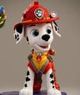PAW Patrol Life-Size Statue Marshall (ohne Base) 167 cm