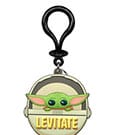 Star Wars Soft Touch PVC Taschenanhänger Baby Yoda Schwebend