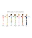 Snoopy 3D Head Topper Drehstift Display (16)