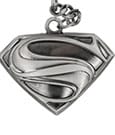 DC Justice League Zinn-Schlüsselanhänger Superman Logo
