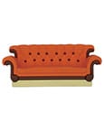 Friends 3D Magnet Couch