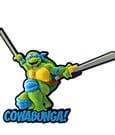 Teenage Mutant Ninja Turtles Soft Touch Magnet Leonardo