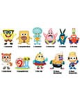 SpongeBob Schwammkopf 3D PVC-Taschenanhänger Classic Series 3 Display (24)