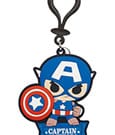 Marvel Soft Touch PVC Taschenanhänger Captain America