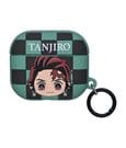 Demon Slayer 3D Schaumstoff Airpods Hülle Taschenanhänger Tanjiro Display (12)