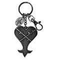 Kingdom Hearts Metall-Schlüsselanhänger Heartless Logo