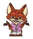 Zoomania Spardose Nick