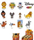 Disney 3D PVC-Taschenanhänger Der König der Löwen 30th Anniversary Display (24)