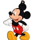 Disney PVC-Taschenanhänger Mickey Walking