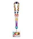 Disney Princess Luxus-Schlüsselband mit Kartenhalter Einziehbar