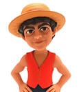 One Piece Minix Figur Monkey D. Luffy 12 cm