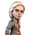 The Witcher Minix Figur Ciri 12 cm