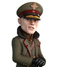 Rebel Moon Minix Figur Admiral Noble 12 cm