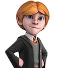 Harry Potter Minix Figur Ron 12 cm