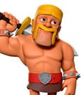 The World of Clash Minix Figur Clash of Clans Barbare 12 cm