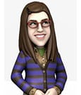 The Big Bang Theory Minix Figur Amy Farrah Fowler 12 cm