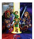 The Legend of Zelda Poster Set Ocarina of Time 40 x 50 cm (4)