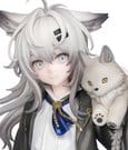 Arknights Rhodes Kids Series PVC Figur Lappland 19 cm