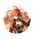 Genshin Impact Anniversary Celebration Series Ansteck-Pin Mavuika 6. Jubiläum 7 cm