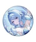 Genshin Impact Everwinter Without Mercy Series Ansteck-Pin Odette B 6 cm