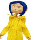 Coraline Biegepuppe Raincoat & Boots